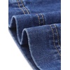 image:imageAllegra K Womens Summer Denim Dress Casual Cap Sleeve Belted Button Down V Neck Jean Shirt DressesDark Blue