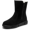 image:imageAllegra K Womens Lightweight Comfortable Side Zipper Warm Snow Walking BootsBlack