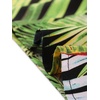 image:imageAllegra K Womens 2023 Summer 2 Piece Tropical Tie Backless Halter V Neck Crop Top with Split Thigh Skirt Set