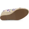image:imageAllegra K Womens Floral Peep Toe Platform Pumps Wedge Sandals
