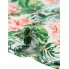 image:imageAllegra K Womens Tropical Floral Top Sleeveless Beach Halter Neck Blouse