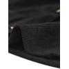 image:imageAllegra K Corduroy Overall Dress for Womens Fall Scoop Neck Sleeveless Button Down Casual Pinafore DressesBlack