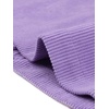 image:imageAllegra K Corduroy Overall Dress for Womens Fall Scoop Neck Sleeveless Button Down Casual Pinafore DressesLight Purple