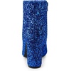 image:imageAllegra K Womens Chunky Heel Glitter Ankle Boots  Pointy Toe Wide Calf Side Zipper Heel 3 59 Inches Party Halloween days Christmas Days Dating EveningRoyal Blue