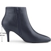 image:imageAllegra K Womens Pointed Toe Zipper Stiletto Heel Ankle BootsNavy Blue