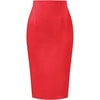image:imageAllegra K Office Pencil Skirts for Women Dressy High Waist SkirtRed