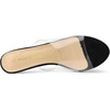 image:imageAllegra K Womens Stiletto Heel Platform Slide Sandals  3 inches Heel Slingback Comfortable PVC perfect for Evening Party Wedding Date NightBlack