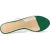 image:imageAllegra K Womens Stiletto Heel Platform Slide Sandals  3 inches Heel Slingback Comfortable PVC perfect for Evening Party Wedding Date NightEmerald Green