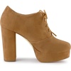 image:imageAllegra K Womens Platform Chunky Heel Lace Up BootiesBrown