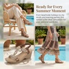 image:imageAllegra K Womens Rhinestone Elastic Band Glitter Platform SandalsBronze