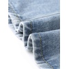 image:imageAllegra K Classic Denim Skirts for Womens Elasticated Waist Washed A Line Long Jean SkirtBlue
