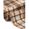 image:imageAllegra K Plaid Skirts for Womens Vintage Tartan High Waist ALine Midi Skirt with PocketsBrown