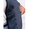 image:imageAllegra K Tweed Blazer for Womens Notch Lapel Long Sleeve Fall Winter Elegant Business Casual JacketDark Blue