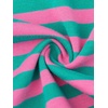 image:imageAllegra K Womens Leggings Striped Tights High Waist Elastic Waistband Party Yoga Stirrup PantsGreen Pinkstripe