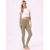 image:imageAllegra K Womens Leggings Striped Tights High Waist Elastic Waistband Party Yoga Stirrup PantsYellow Bluestripe