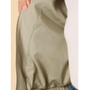image:imageAllegra K Womens Lightweight Classic Casual Stand Collar Pocket Short Biker Moto JacketBeige