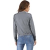 image:imageAllegra K Womens Lightweight Classic Casual Stand Collar Pocket Short Biker Moto JacketGrey