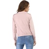 image:imageAllegra K Womens Lightweight Classic Casual Stand Collar Pocket Short Biker Moto JacketPink
