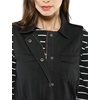 image:imageAllegra K Womens Zip Up Sleeveless Jacket Utility Anorak Outwear Cargo VestBlack