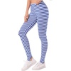 White Royal Blue-stripe