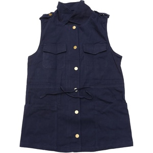 image:imageAllegra K Womens Zip Up Sleeveless Jacket Utility Anorak Outwear Cargo VestDark Blue