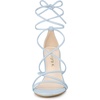 image:imageAllegra K Womens Stiletto Heel Strappy Sandals  2 38 inches Heel LaceUp Comfortable Faux Leather perfect for Evening Party Wedding Date NightLight Blue