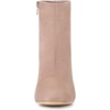 image:imageAllegra K Womens Chunky Heels Zipper Ankle Boots  Round Toe Wide Calf Heel 3 Inches Party Halloween days Christmas Days Dating EveningDust Pink
