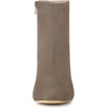 image:imageAllegra K Womens Chunky Heels Zipper Ankle Boots  Round Toe Wide Calf Heel 3 Inches Party Halloween days Christmas Days Dating EveningTaupe
