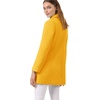 image:imageAllegra K Womens Peter Pan Collar Overcoat Double Breasted Winter Trench Pea CoatMustard Yellow