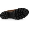 image:imageAllegra K Womens Lug Sole Chunky Heel Chelsea Ankle BootsBrown