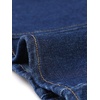 image:imageAllegra K Denim Jacket Womens Classic Stand Collar Long Sleeve Jean Jackets  2026 Trendy Button Front Flap Chest Pockets Stretchy Fabric Washed Vintage Daily Casual WearDark Blue