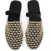 image:imageAllegra K Women Slip on Mesh Braided Hollow Out Flats Sandals  Round Toe Slides Lightweight Casual Lounging Slingback Style Comfortable Fit Breathable MeshKhaki