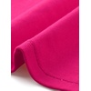 image:imageAllegra K Womens Denim Skirt High Waist Stretch A Line Casual Jean Skirts  Elastic Back High Rise Above Knee Length Flared Pleated Y2k Style Casual Work Daily WearHot Pink