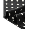 image:imageAllegra K Womens Vintage Retro Polka Dot V Neck Cap Sleeve Midi Dress  Unlined design with contrast trim Flattering highwaisted tailored waist Ideal for office date partyBlack