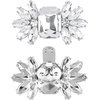 image:imageAllegra K 2 PCS Womens Rhinestone Flower Shoe Clips Fashion Crystal Shoes Buckles Decoration for Wedding PartyClear
