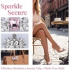 image:imageAllegra K 2 PCS Womens Rhinestone Flower Shoe Clips Fashion Crystal Shoes Buckles Decoration for Wedding PartyPink