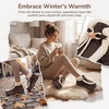 image:imageAllegra K Women Warm Faux Suede Nonslip Laceup Flat Ankle Snow Boots  Breathable durable outsole Keeps feet dry in cold mud Daily wear Comfortable nonslip laceup designCoffee