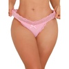 image:imageAllegra K Womens Low Waist Panties Briefs Floral Lace Breathable ThongsPink