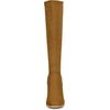 image:imageAllegra K Womens Side Zipper Chunky Heel Knee High Boots  3 17 inches Heel Boot with Side Zip Faux Suede Round Toe Comfort Fall Winter Knee Boots Casual OfficeBrown