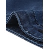 image:imageAllegra K Womens Cropped Denim Jacket Top Short Sleeve Summer Jean Jackets  Cap Sleeves Button Down for Casual Daily Layering Trendy 2026 OutfitsDark Blue