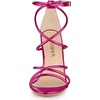 image:imageAllegra K Ladies Open Toe Strappy Stiletto Heel SandalsHot Pink