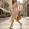 image:imageAllegra K Womens Gladiator Strappy TStrap Stiletto Heels SandalsBeige