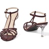 image:imageAllegra K Womens Gladiator Strappy TStrap Stiletto Heels SandalsCherry Red
