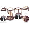image:imageAllegra K Womens Gladiator Strappy TStrap Stiletto Heels SandalsCherry Red