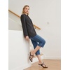 image:imageAllegra K Womens Open Toe Slide on Strappy Stiletto Heels SandalsBlack