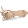 image:imageAllegra K Women Faux Suede Open Toe Stiletto Heel Lace Up Sandals  Strappy design ABS heel Open toe Lace up Stiletto heel Office Party Evening Dating 3 34 inch heightNude