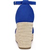 image:imageAllegra K Women Platform Espadrille Wedge Open Toe Ankle Strap Sandals  TPR outsole EVA wedge Wedge heel Party Office Casual Dating Evening Open toe Ankle strap PlatformDark Blue