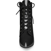 image:imageAllegra K Women Pointed Toe Stiletto Heel Lace Up Ankle Boots  Stiletto heel Comfortable fit Night out ABS outsole Pointed toe Lace up 33 inch heel 55 inch shaftBlack