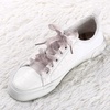 image:imageAllegra K Gradient Organza Casual Wide Shoelaces 1 Pair  Unisex High Tops And Canvas Shoes Hiking And Trekking Gradient Color Shoelaces Replace Shoelaces CasualCoffee White