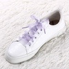 image:imageAllegra K Gradient Organza Casual Wide Shoelaces 1 Pair  Unisex High Tops And Canvas Shoes Hiking And Trekking Gradient Color Shoelaces Replace Shoelaces CasualPurple White